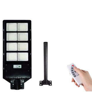 Faro stradale led con pannello solare 1500W palo crepuscolare IP65