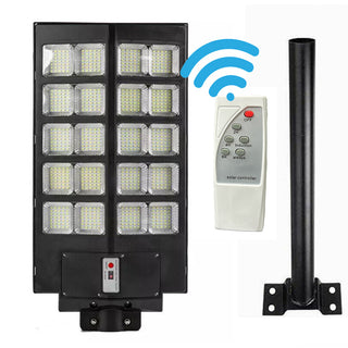 Lampione pannello solare da 2000W stradale crepuscolare con staffa iP66
