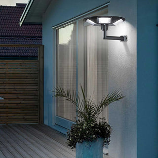 Lampione ufo stradale 2000W pannello solare movimento crepuscolare IP65