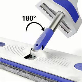 Set lavapavimento mocio rotante a 360° raschietto secchio panni