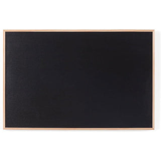 Lavagna con cornice in legno scrivibile con gesso 60x90 cm