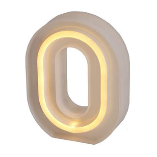 Lettere luminose led luci dalla A alla Z  decorazione festa luce calda