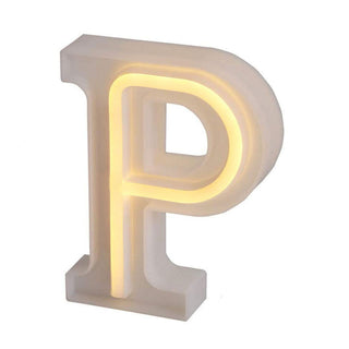 Lettere luminose led luci dalla A alla Z  decorazione festa luce calda