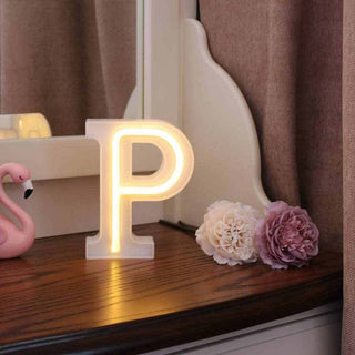 Lettere luminose led luci dalla A alla Z  decorazione festa luce calda