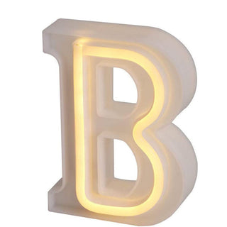 Lettere luminose led luci dalla A alla Z  decorazione festa luce calda