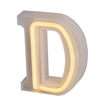 Lettere luminose led luci dalla A alla Z  decorazione festa luce calda