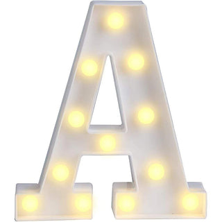 Lettere luminose a led alfabeto dalla A alla Z luminoso per decorazione casa compleanni nozze festa bar eventi luce calda
