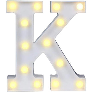 Lettere luminose a led alfabeto dalla A alla Z luminoso per decorazione casa compleanni nozze festa bar eventi luce calda