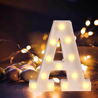 Lettere luminose a led alfabeto dalla A alla Z luminoso per decorazione casa compleanni nozze festa bar eventi luce calda