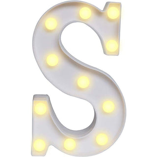 Lettere luminose a led alfabeto dalla A alla Z luminoso per decorazione casa compleanni nozze festa bar eventi luce calda