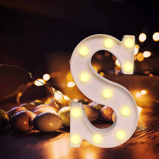 Lettere luminose a led alfabeto dalla A alla Z luminoso per decorazione casa compleanni nozze festa bar eventi luce calda