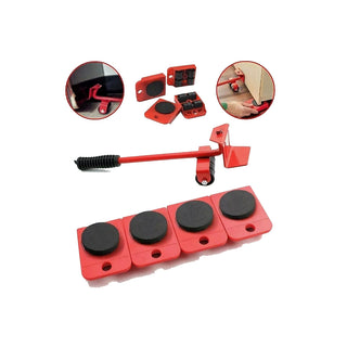 Leva di sollevatore per mobile con ruote max 150 kg  kit solleva sposta mobili elettrodomestici