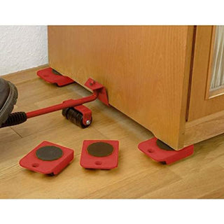 Leva di sollevatore per mobile con ruote max 150 kg  kit solleva sposta mobili elettrodomestici