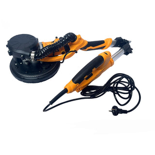 Levigatrice a giraffa 800W con LED manico estensibile disco Ø 225 mm