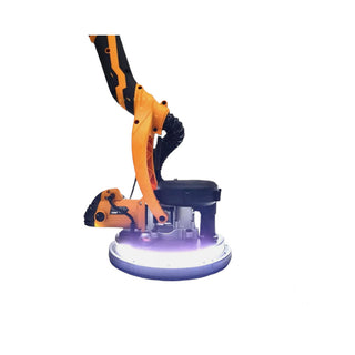 Levigatrice a giraffa 800W con LED manico estensibile disco Ø 225 mm