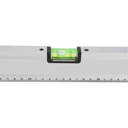 Livella a bolla magnetica in alluminio strumento per misurazione orizzontale verticale 45° precisione 0.5mm/m righello 40 cm