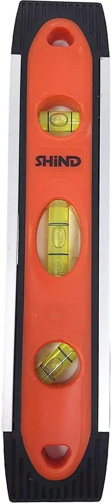 Livella a bolla magnetica orizzontale verticale 45 ° 0,5mm/m 23 cm