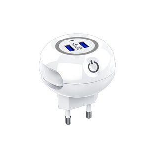 Luce LED notturna dimmerabile touch caricabatteria 2 usb