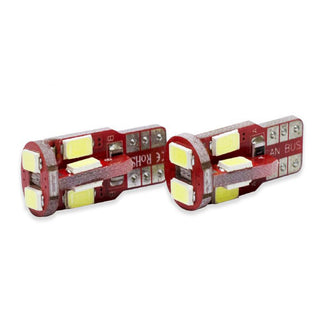 Luci di posizione LED 10 SMD Canbus auto 6000K 3W 12V attacco T10