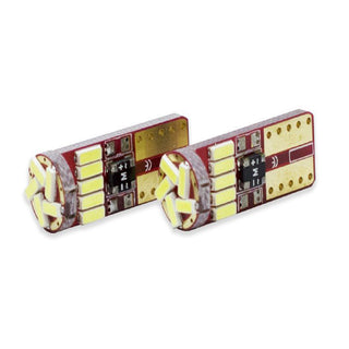 Luci di posizione LED 15 SMD Canbus auto 6000K 3W 12V attacco T10