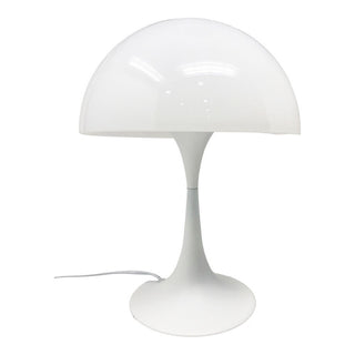 Lume moderno bianco lampada da tavolo scrivania lumetto attacco E27