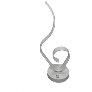Lume da comodino ad onda 9 watt bianca luce bianca calda naturale