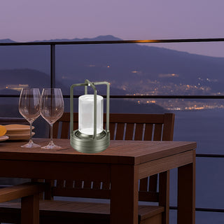 Lampada led da tavolo 3W lanterna rincarabile touch dimmerabile CCT