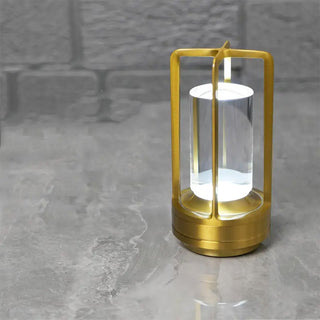 Lampada led da tavolo 3W lanterna rincarabile touch dimmerabile CCT