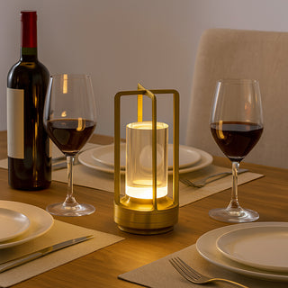 Lampada led da tavolo 3W lanterna rincarabile touch dimmerabile CCT