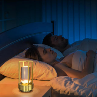 Lampada led da tavolo 3W lanterna rincarabile touch dimmerabile CCT