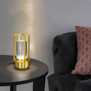 Lampada led da tavolo 3W lanterna rincarabile touch dimmerabile CCT