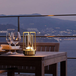 Lampada led da tavolo 3W lanterna rincarabile touch dimmerabile CCT