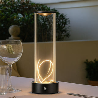 Lampada da tavolo con 1 led cob flessibile magnetico dimmerabile 3W