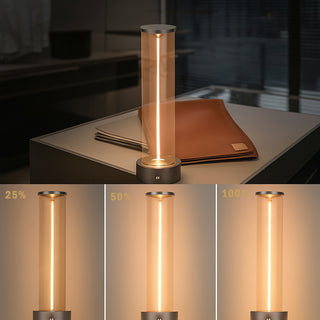 Lampada da tavolo con 1 led cob flessibile magnetico dimmerabile 3W