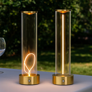 Lampada da tavolo con 1 led cob flessibile magnetico dimmerabile 3W