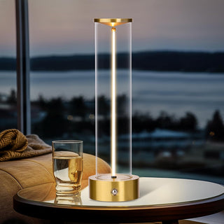 Lampada da tavolo con 1 led cob flessibile magnetico dimmerabile 3W