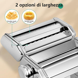 Macchina manuale per pasta fresca fatta in casa 7 regolazioni