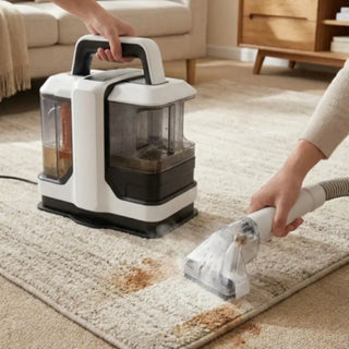 Macchina portatile per tessuti 750W pulitore tessuti tappeti divani