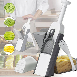 Mandolina affettettatrice manuale per verdure taglio regolabile