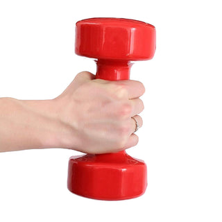 Pesi manubri da 8 kg 2 pz  di pesi fitness sport body duling