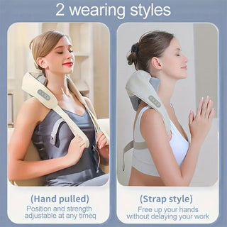 Massaggiatore ricaricabile per collo 3D massaggio shiatsu