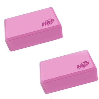 Mattoncini yoga 2 pezzi blocchi in schiuma eva per pilates stretching