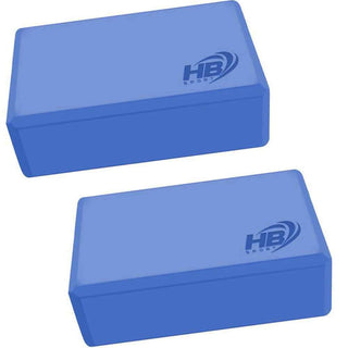 Mattoncini yoga 2 pezzi blocchi in schiuma eva per pilates stretching