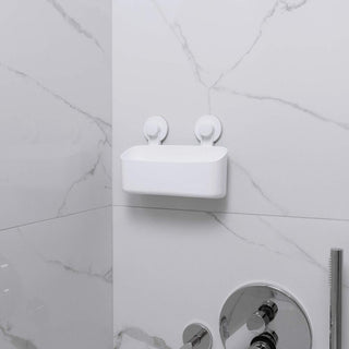 Mensola da doccia con ventosa da muro porta oggetti arredo bagno
