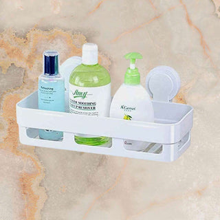 Mensola con ventosa rettangolare da bagno per doccia