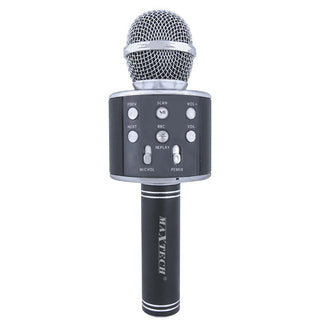 Microfono bluetooth karaoke con cassa integrata REC Tf usb