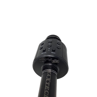Microfono bluetooth karaoke con cassa integrata REC Tf usb