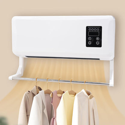 Termoconvettore aria calda 1500 watt mini condizionatore caldo bagno con display e telecomando