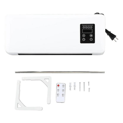 Termoconvettore aria calda 1500 watt mini condizionatore caldo bagno con display e telecomando