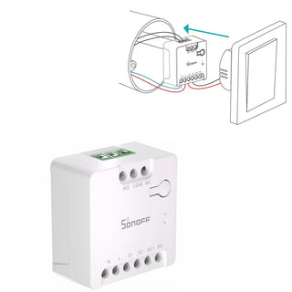 Sonoff Mini D controllo smart per luci accessi caldaia da remoto